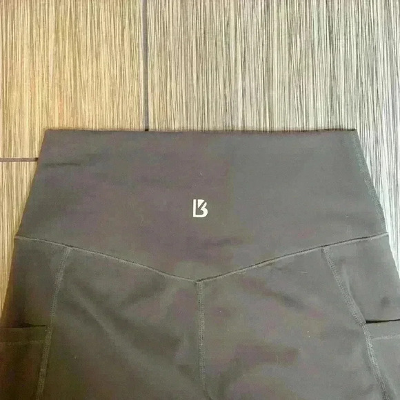 Buff Bunny Women's Olive Green High Rise Athletic Workout Pull On Leggings Sz S - Picture 8 of 8